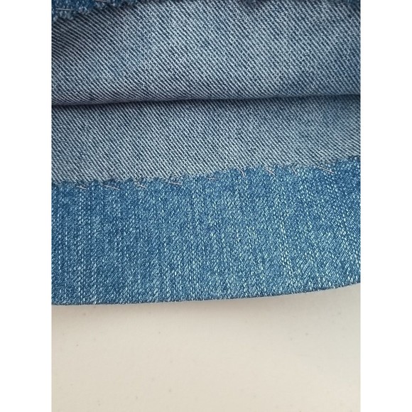 KIKIT Jeans Women 12 (36x29) Stretch Boot Cut Denim Blue Embroidered Pockets Y2K - Picture 10 of 16